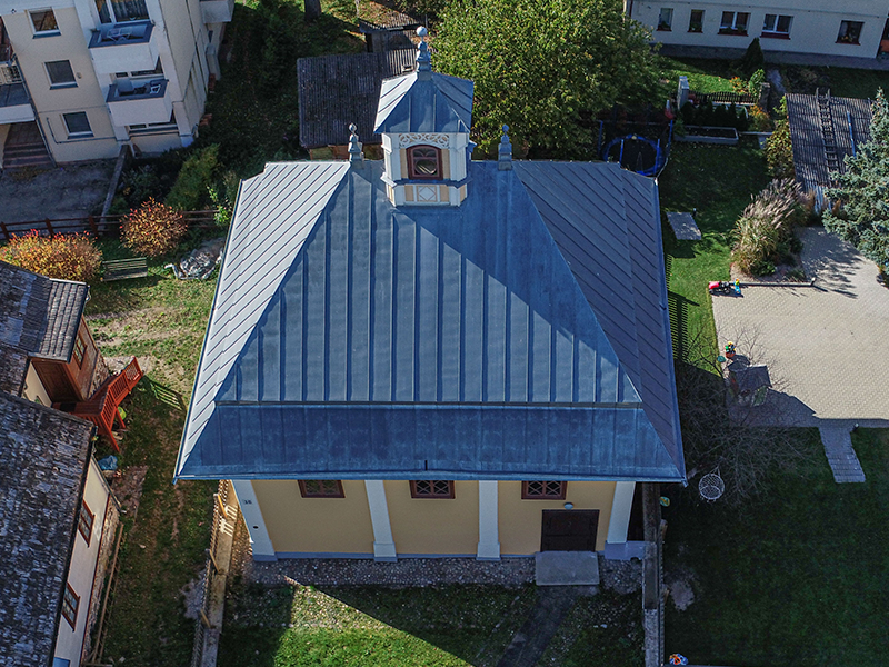 Roof inspection example